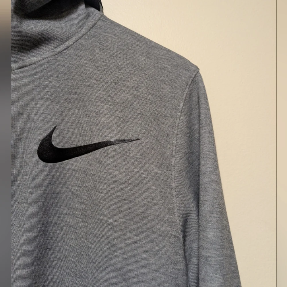 Nike Dri-Fit Showtime Full Zip Hoodie Gray Textured Men’s Size L
